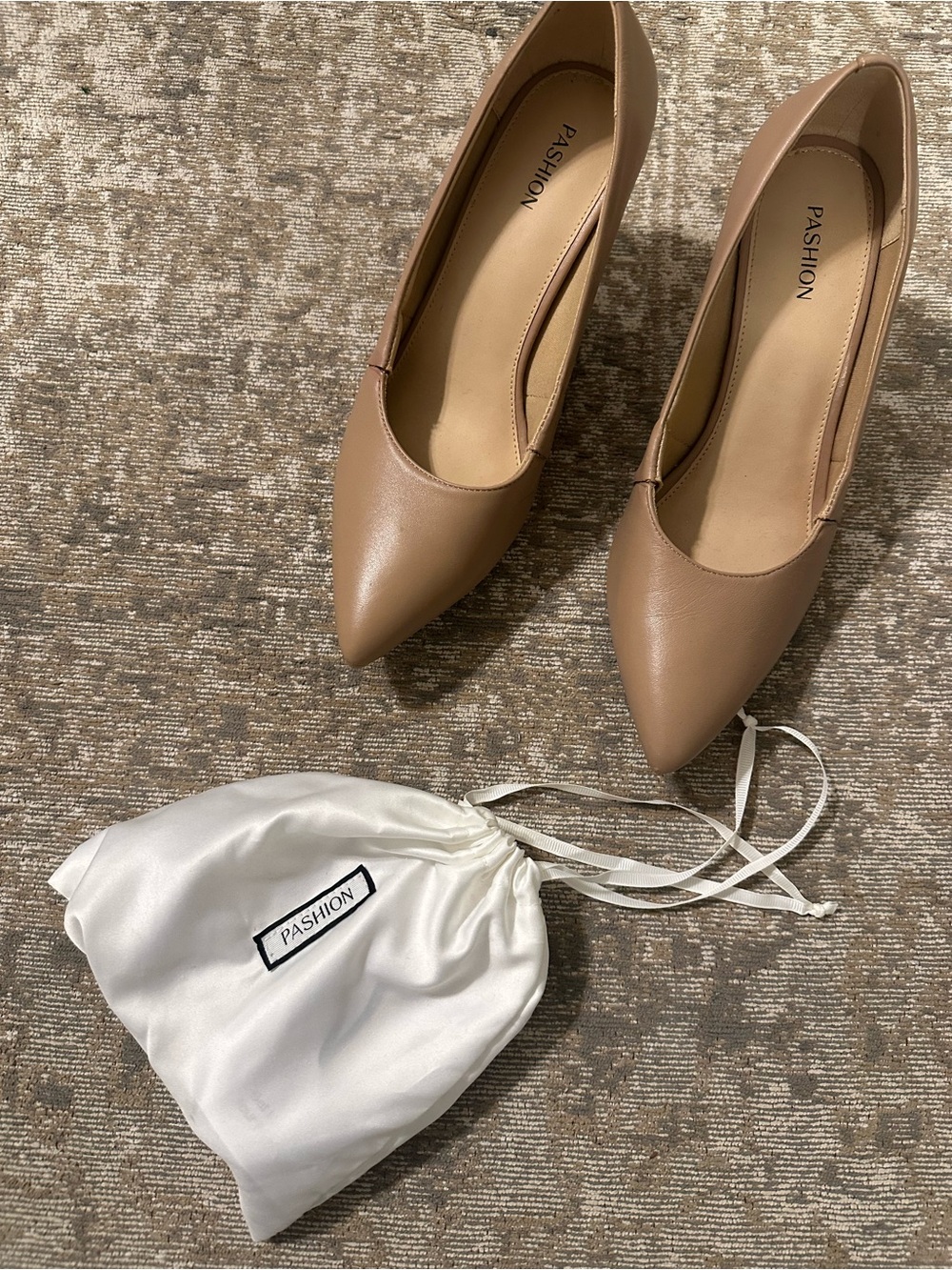 Pashion Footwear Blush Pointed-Toe Pumps - Picture 5 of 6